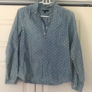 Kids quarter button up